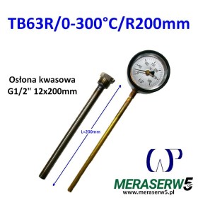 TB63R/0-300/R200 osłona kwasowa